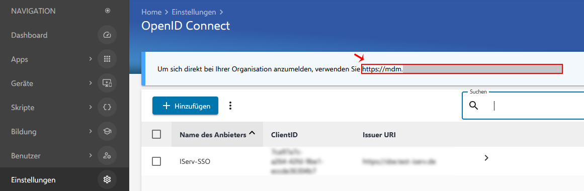 iserv-quicklink-relution-url