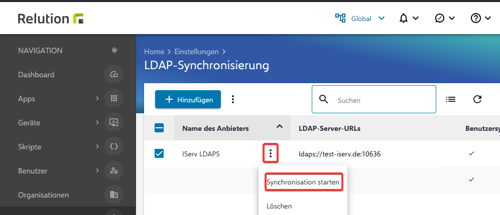 relution-cloud-grp-anlegen